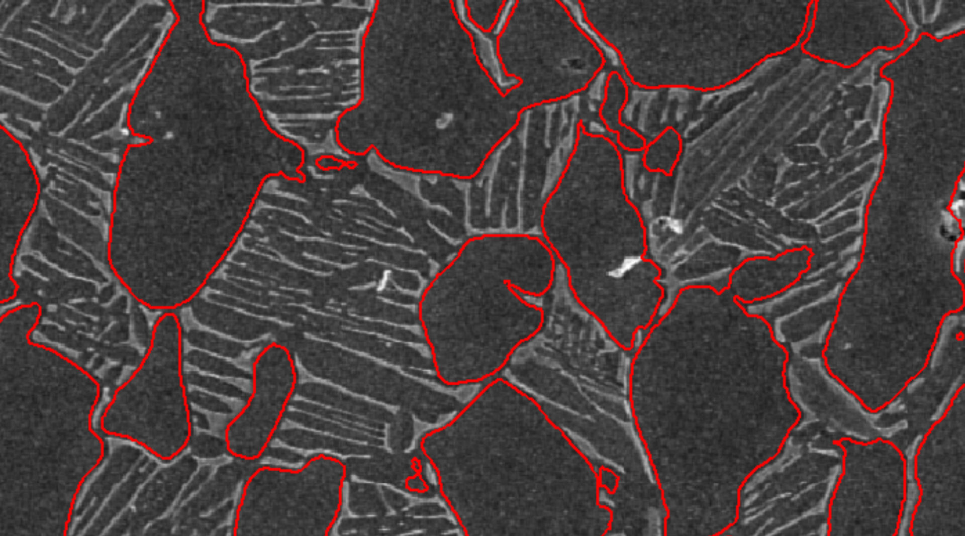 Grain Size of Titanium (Ti6Al4V) Alpha Phase (EM)