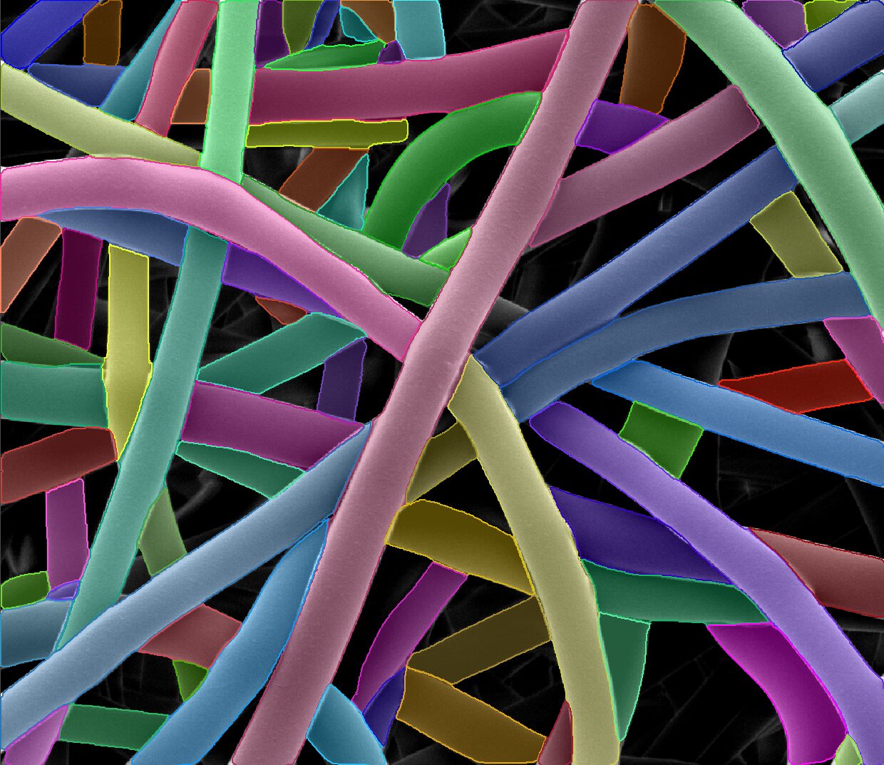 Fiber Thickness (EM): Electrospun*