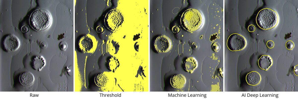 Core Segmentation Tasks Suited to AI