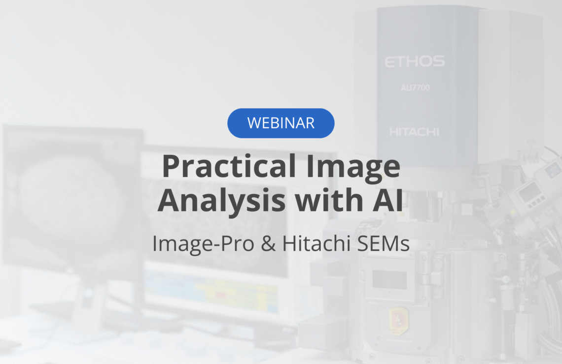 Practical Image Analysis using AI and Image-Pro [WEBINAR]