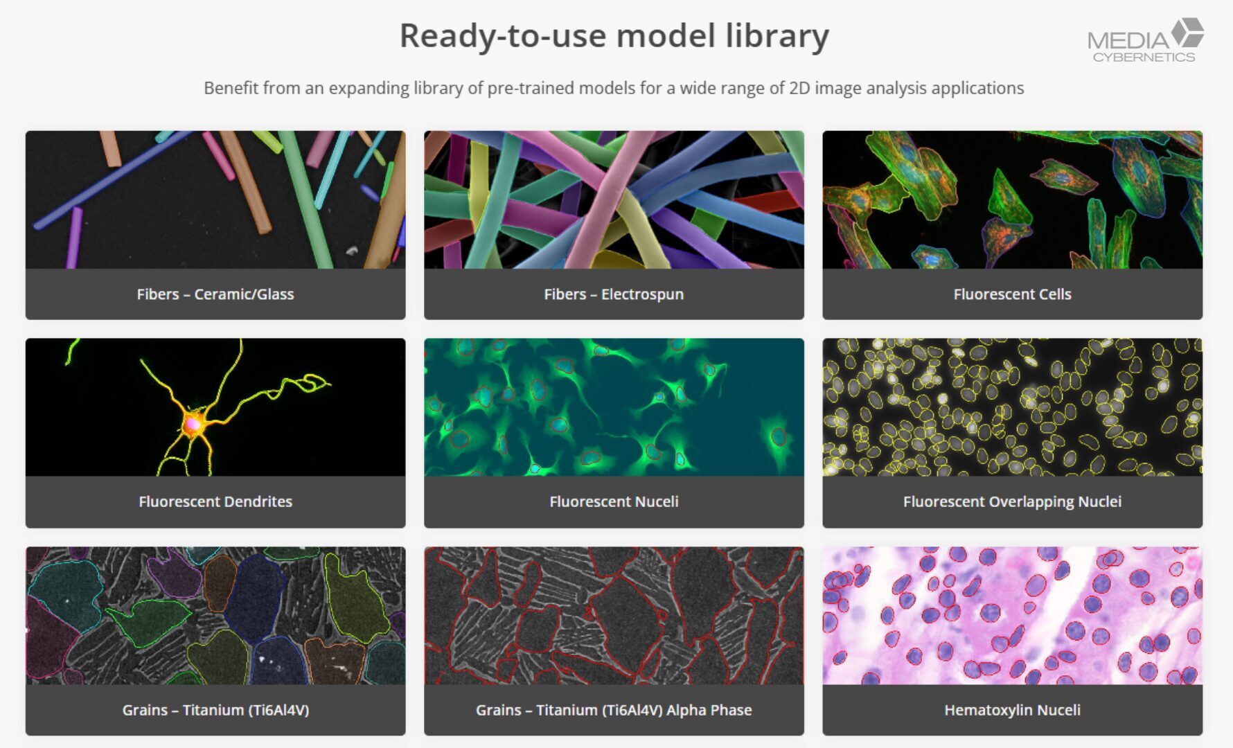 Built-in pre-trained models help users reach accurate results faster.